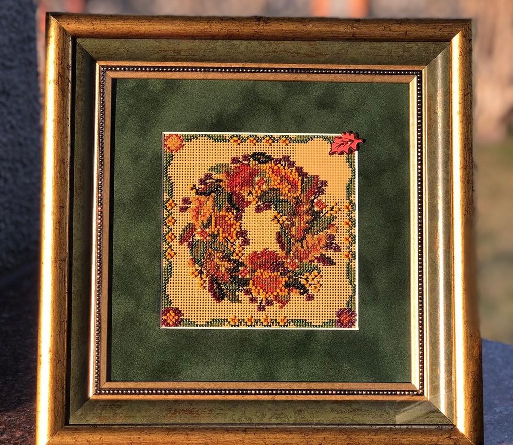 Mill Hill, Beaded Cross Stitch Kit, Autumn Woods, MH141823