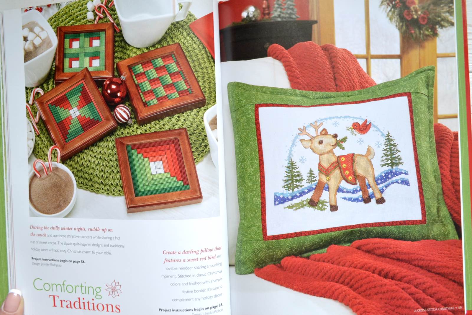 Praiseworthy Stitches Redbird Christmas kit Pattern