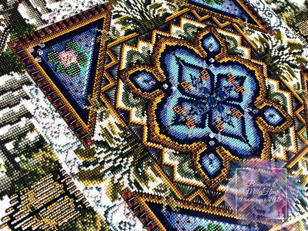 Работа Ольги Шаповаловой (@ole4ka_shapovalova) - The Watergarden Mandala от Chatelaine Design