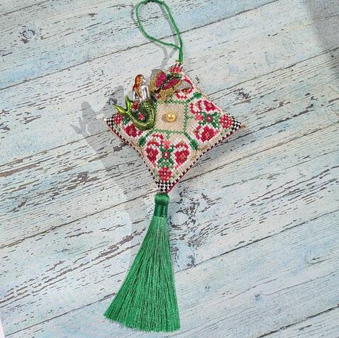 Christmas Butterfly Ornament from Just Nan JN314 by @inspiration_ykt_